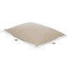 ΠΟΥΦ/ΜΑΞΙΛΑΡΑ ΘΑΛΑΣΣΗΣ ANSHU HM5808.01 ΜΠΕΖ ΜΕ UV PROTECTION 140x180 εκ.