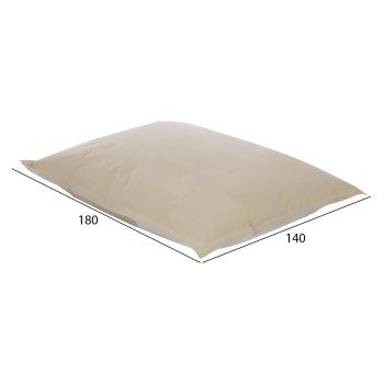 ΠΟΥΦ/ΜΑΞΙΛΑΡΑ ΘΑΛΑΣΣΗΣ ANSHU HM5808.01 ΜΠΕΖ ΜΕ UV PROTECTION 140x180 εκ.