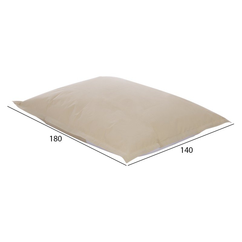 ΠΟΥΦ/ΜΑΞΙΛΑΡΑ ΘΑΛΑΣΣΗΣ ANSHU HM5808.01 ΜΠΕΖ ΜΕ UV PROTECTION 140x180 εκ.