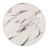 ΕΠΙΦΑΝΕΙΑ ΤΡΑΠΕΖΙΟΥ HPL HM5842.11 MARBLE WHITE-GREY Φ69 εκ. ΠΑΧΟΥΣ 12mm.