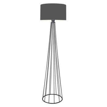 ΦΩΤΙΣΤΙΚΟ ΔΑΠΕΔΟΥ ΜΕΤΑΛΛΙΚΟ ΓΚΡΙ HM7581.01 Φ38x155 εκ.
