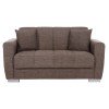 ΚΑΝΑΠΕΣ ΚΡΕΒΑΤΙ POLYA ΔΙΘΕΣΙΟΣ ΚΑΦΕ HM3241.02 153x87x77 εκ.