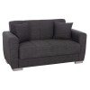 ΚΑΝΑΠΕΣ ΚΡΕΒΑΤΙ POLYA ΔΙΘΕΣΙΟΣ ΓΚΡΙ HM3241.03 153x87x77Υεκ.