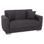 ΚΑΝΑΠΕΣ ΚΡΕΒΑΤΙ POLYA ΔΙΘΕΣΙΟΣ ΓΚΡΙ HM3241.03 153x87x77Υεκ.