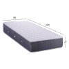 ΣΤΡΩΜΑ DREAMTOPIA CLOUD9 HM656.90-200 BONNELL SPRING 90x200x27Υ εκ.