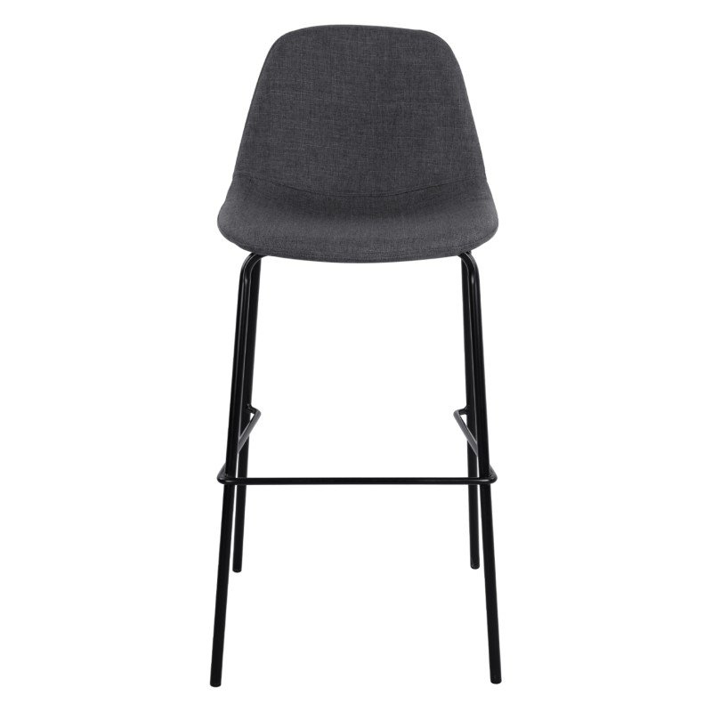 ΣΚΑΜΠΟ VINCENT HM9298.10 ΜΕΣΑΙΟΥ ΥΨΟΥΣ ΓΚΡΙ  ΜΕ ΜΕΤΑΛΛΙΚΑ ΠΟΔΙΑ 47x51x96 εκ.