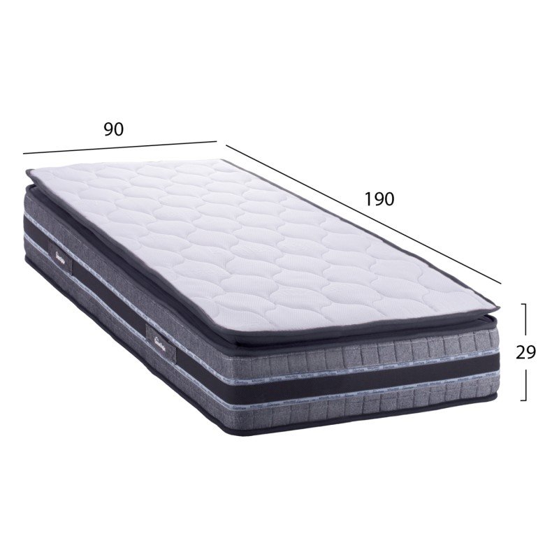 ΣΤΡΩΜΑ DREAMTOPIA σειρά CELESTIAL HM663.90 MINI BONNELL SPRING & ΑΝΩΣΤΡΩΜΑ 90x190x29Yεκ. ΣΤΡΩΜΑ DREAMTOPIA σειρά CELESTIAL HM663.90 MINI BONNELL SPRING & ΑΝΩΣΤΡΩΜΑ 90x190x29Yεκ.