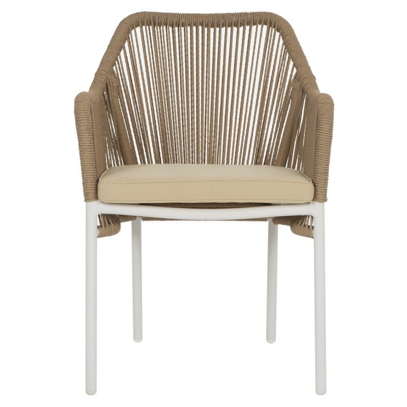 ΠΟΛΥΘΡΟΝΑ ΑΛΟΥΜΙΝΙΟΥ LOKKI HM5855.01 ΛΕΥΚΟ ΜΕ ΣΧΟΙΝΙ WICKER PE ΜΠΕΖ 56x66x82Υ εκ.