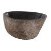 ΝΙΠΤΗΡΑΣ STONE SINK ΛΑΞΕΥΜΕΝΗ ΠΕΤΡΑ ΓΚΡΙ ΧΡΩΜΑ 40x40x20Yεκ.HM7807