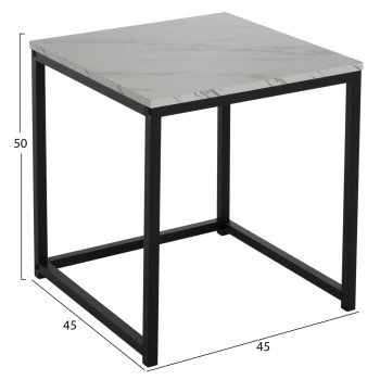 ΖΙΓΚΟΝ GRELAY 2 ΤΕΜ MDF ΟΨΗ ΜΑΡΜΑΡΟΥ & ΜΕΤΑΛΛΟ HM8762.12 45Χ45Χ50εκ. & 37Χ37Χ43 εκ. ΖΙΓΚΟΝ GRELAY 2 ΤΕΜ MDF ΟΨΗ ΜΑΡΜΑΡΟΥ & ΜΕΤΑΛΛΟ HM8762.12 45Χ45Χ50εκ. & 37Χ37Χ43 εκ.