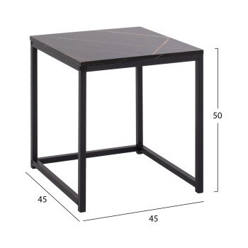 ΖΙΓΚΟΝ GRELAY 2 ΤΕΜ MDF ΟΨΗ ΜΑΡΜΑΡΟΥ & ΜΕΤΑΛΛΟ HM8762.13 45Χ45Χ50εκ. & 37Χ37Χ43 εκ. ΖΙΓΚΟΝ GRELAY 2 ΤΕΜ MDF ΟΨΗ ΜΑΡΜΑΡΟΥ & ΜΕΤΑΛΛΟ HM8762.13 45Χ45Χ50εκ. & 37Χ37Χ43 εκ.