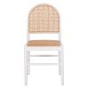 ΚΑΡΕΚΛΑ ΑΠΟ ΟΞΙΑ ΣΕ ΛΕΥΚΟ-RATTAN ΜΠΕΖ HM9407.03 43x50x87Yεκ.
