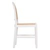 ΚΑΡΕΚΛΑ ΑΠΟ ΟΞΙΑ ΣΕ ΛΕΥΚΟ-RATTAN ΜΠΕΖ HM9407.03 43x50x87Yεκ.