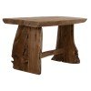 ΠΑΓΚΑΚΙ YEDI HM9347 ΑΠΟ ΜΑΣΙΦ ΞΥΛΟ TEAK ΦΥΣΙΚΟ 80X40X44Y εκ.