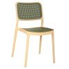 ΚΑΡΕΚΛΑ ΠΟΛΥΠΡΟΠΥΛΕΝΙΟΥ MEKO HM5934.04 ΜΠΕΖ ΜΕ OLIVE GREEN ΨΑΘΑ 51x52x80Υεκ.