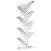 ΒΙΒΛΙΟΘΗΚΗ LIANA ΜΕΛΑΜΙΝΗΣ ΛΕΥΚΟ 46x22x128,5Yεκ.HM9028.13