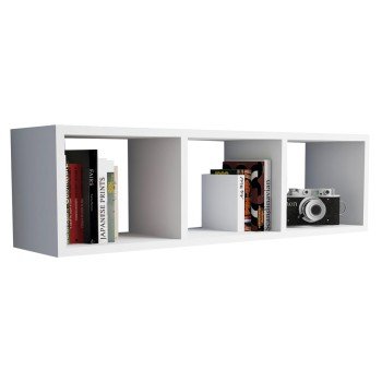 ΡΑΦΙΕΡΑ ΤΟΙΧΟΥ ΜΕΛΑΜΙΝΗΣ ΛΕΥΚΗ HM9228.11 90x22x25,6Υ εκ.