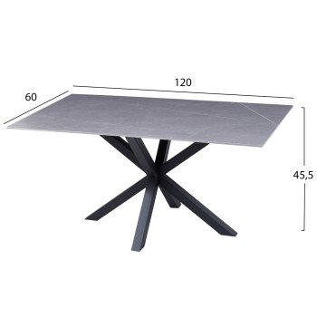 ΤΡΑΠΕΖΙ ΣΑΛΟΝΙΟΥ HM9470.05 GREY MARBLE-ΜΑΥΡΗ ΜΕΤΑΛ.ΒΑΣΗ 120x60x45,5Yεκ. ΤΡΑΠΕΖΙ ΣΑΛΟΝΙΟΥ HM9470.05 GREY MARBLE-ΜΑΥΡΗ ΜΕΤΑΛ.ΒΑΣΗ 120x60x45,5Yεκ.