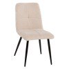 ΚΑΡΕΚΛΑ SHELLY HM8590.02 ΛΕΥΚΟ TEDDY ΥΦΑΣΜΑ ME ΜΕΤΑΛΛΙΚΑ ΜΑΥΡΑ ΠΟΔΙΑ 48x64x87Yεκ.