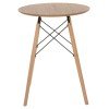 ΤΡΑΠΕΖΙ ΣΤΡΟΓΓΥΛΟ MINIMAL HM0060.04 ΦΥΣΙΚΟ ΧΡΩΜΑ MDF-ΠΟΔΙΑ ΟΞΙΑΣ ΣΕ ΦΥΣΙΚΟ ΧΡΩΜΑ Φ60Χ76Υεκ.