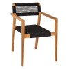 ΠΟΛΥΘΡΟΝΑ CHARLOTTE HM9637.02 ΞΥΛΟ TEAK & ΜΑΥΡΟ ΣΧΟΙΝΙ--B'ΔΙΑΛΟΓΗΣ 59x54x83Y