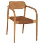 ΠΟΛΥΘΡΟΝΑ OSLO HM9636.01 ΞΥΛΟ TEAK ΦΥΣΙΚΟ & ΣΧΟΙΝΙ--B’ΔΙΑΛΟΓΗΣ 55x54x80Y εκ.