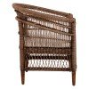 ΠΟΛΥΘΡΟΝΑ MALAWI HM9635.01 ΞΥΛΟ ΜΑΟΝΙ & RATTAN--Β'ΔΙΑΛΟΓΗΣ 80x70x86Υεκ.