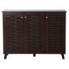 ΠΑΠΟΥΤΣΟΘΗΚΗ-ΝΤΟΥΛΑΠΙ PRODY HM9610.01 ΜΕΛΑΜΙΝΗ WENGE 3 ΠΟΡΤΕΣ 115x34x89Υεκ.