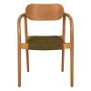 ΠΟΛΥΘΡΟΝΑ OSLO HM9636.05 ΞΥΛΟ TEAK ΦΥΣΙΚΟ & ΣΧΟΙΝΙ--B’ΔΙΑΛΟΓΗΣ 55x54x80Yεκ.