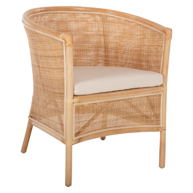 ΠΟΛΥΘΡΟΝΑ APRON HM9818 RATTAN ΠΛΕΚΤΟ ΣΕ ΦΥΣΙΚΟ--Β'ΔΙΑΛΟΓΗΣ 75x70x85Υεκ.