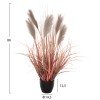 ΔΙΑΚΟΣΜΗΤΙΚΟ ΣΥΝΘΕΤΙΚΟ ΦΥΤΟ ΣΕ ΓΛΑΣΤΡΑ GRASS+FEATHER Φ14,5x12,5-86Υ εκ. HM4015 ΔΙΑΚΟΣΜΗΤΙΚΟ ΣΥΝΘΕΤΙΚΟ ΦΥΤΟ ΣΕ ΓΛΑΣΤΡΑ GRASS+FEATHER Φ14,5x12,5-86Υ εκ. HM4015