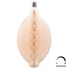 ΛΑΜΠΤΗΡΑΣ LED FILAMENT 8W E27 3000K TEA COLOR DIMMABLE HM4051.02
