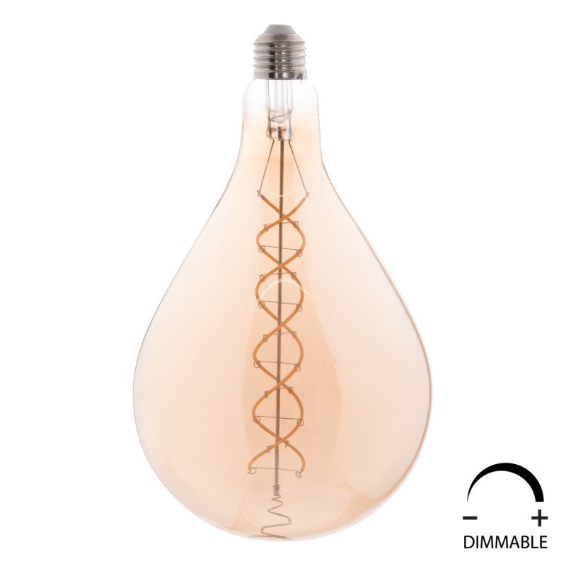 ΛΑΜΠΤΗΡΑΣ LED FILAMENT 8W E27 3000K TEA COLOR DIMMABLE HM4052.02