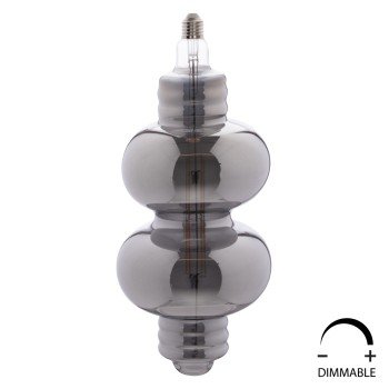 ΛΑΜΠΤΗΡΑΣ LED FILAMENT 8W E27 3000K SMOKE COLOR DIMMABLE  HM4053.03