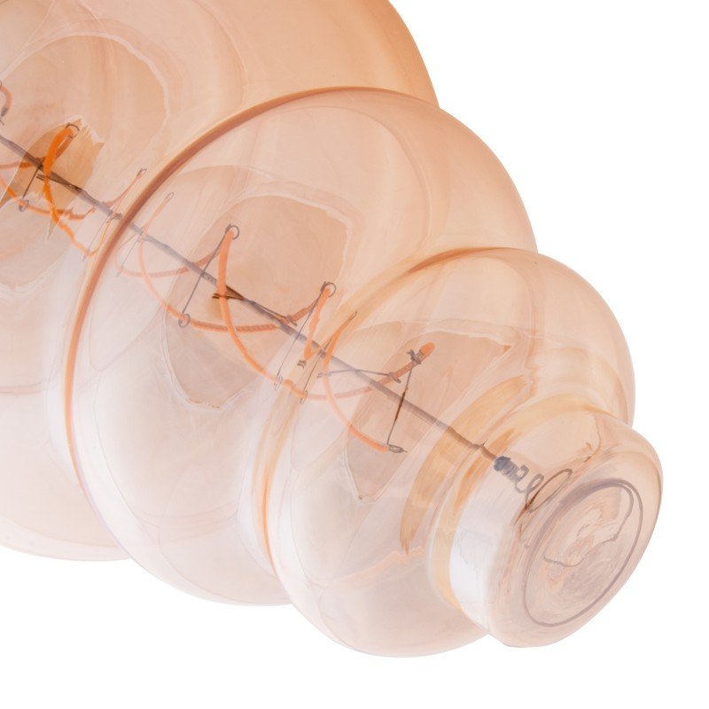 ΛΑΜΠΤΗΡΑΣ LED FILAMENT 8W E27 3000K GOLD COLOR DIMMABLE  HM4056.02