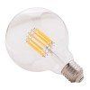 ΛΑΜΠΤΗΡΑΣ GLOBO LED FILAMENT 12W E27 3000K ΔΙΑΦΑΝΟΣ HM4049.01
