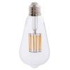 ΛΑΜΠΤΗΡΑΣ HM4189.01 LED FILAMENT 12W E27 2700K ΔΙΑΦΑΝΟΣ