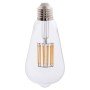 ΛΑΜΠΤΗΡΑΣ HM4189.01 LED FILAMENT 12W E27 2700K ΔΙΑΦΑΝΟΣ