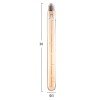 ΛΑΜΠΤΗΡΑΣ HM4190 LED FILAMENT 6W E27 3000K ΧΡΥΣΟ DIMMABLE