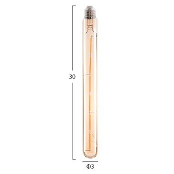 ΛΑΜΠΤΗΡΑΣ HM4190 LED FILAMENT 6W E27 3000K ΧΡΥΣΟ DIMMABLE ΛΑΜΠΤΗΡΑΣ HM4190 LED FILAMENT 6W E27 3000K ΧΡΥΣΟ DIMMABLE