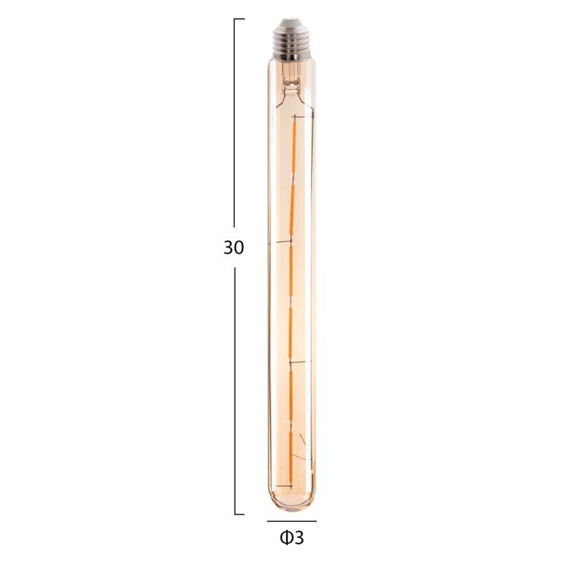 ΛΑΜΠΤΗΡΑΣ HM4190 LED FILAMENT 6W E27 3000K ΧΡΥΣΟ DIMMABLE