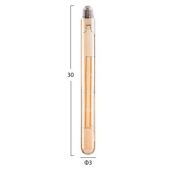 ΛΑΜΠΤΗΡΑΣ HM4191 LED FILAMENT 8W E27 3000K GOLD DIMMABLE