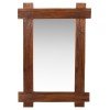 ΚΑΘΡΕΠΤΗΣ ΤΟΙΧΟΥ HM4303 ΑΝΑΚΥΚΛΩΜΕΝΟ TEAK ΣΕ ΦΥΣΙΚΟ 70x100Υεκ.