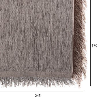 ΡΙΧΤΑΡΙ ME ΚΡΟΣΙΑ DREAMTOPIA HM12161.07 ΣΕ ΓΚΡΙ ΧΡΩΜΑ 245X170εκ.