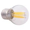 ΛΑΜΠΤΗΡΑΣ HM4046.01 LED FILAMENT 6W E27 2700K ΔΙΑΦΑΝΟ DIMMABLE