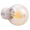 ΛΑΜΠΤΗΡΑΣ HM4046.02 LED FILAMENT 6W E27 3000K GOLD DIMMABLE