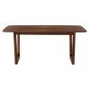 ΤΡΑΠΕΖΙ ΤΡΑΠΕΖΑΡΙΑΣ RINER ΟΡΘΟΓΩΝΙΟ HM9745 MDF ΜΕ ΚΑΠΛΑΜΑ ΚΑΡΥΔΙΑΣ 180x90x76εκ.