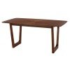 ΤΡΑΠΕΖΙ ΤΡΑΠΕΖΑΡΙΑΣ RINER ΟΡΘΟΓΩΝΙΟ HM9745 MDF ΜΕ ΚΑΠΛΑΜΑ ΚΑΡΥΔΙΑΣ 180x90x76εκ.