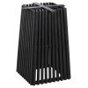 ΒΑΣΗ ΤΡΑΠΕΖΙΟΥ ΕΣΩΤ.ΧΩΡΟΥ ΤΕΤΡΑΓΩΝΗ FRANTZ HM9460.12 ΞΥΛΟ MINDI ΣΕ ΜΑΥΡΟ 45x45x73Y εκ.