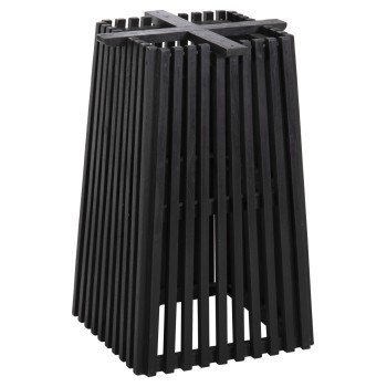 ΒΑΣΗ ΤΡΑΠΕΖΙΟΥ ΕΣΩΤ.ΧΩΡΟΥ ΤΕΤΡΑΓΩΝΗ FRANTZ HM9460.12 ΞΥΛΟ MINDI ΣΕ ΜΑΥΡΟ 45x45x73Y εκ.